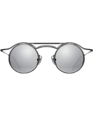 Matsuda Cross-Bar Sunglasses - Gray