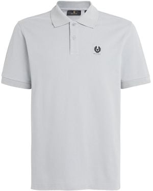 Belstaff Cotton Logo Polo Shirt - White