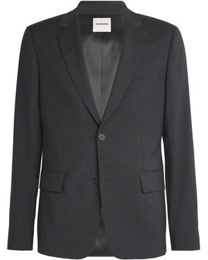 Sandro Virgin Wool Blazer - Black