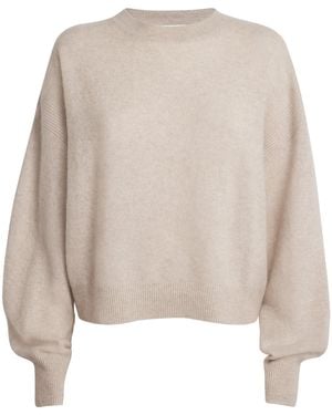 LeKasha Organic Cashmere Menorca Jumper - Natural