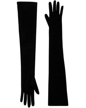 手袋 Dolce & Gabbana Gloves Dolce&Gabbana KIM long stretch satin gloves for Women