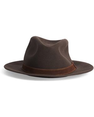 Borsalino Wool-Silk Alessandria Hat - Brown