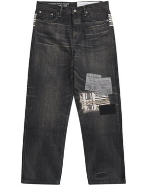 Yohji Yamamoto X Neighborhood Savage Straight Jeans - Grey