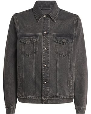 7 For All Mankind Denim Trucker Jacket - Grey