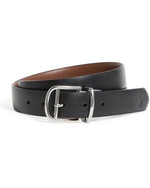Polo Ralph Lauren Leather Reversible Belt - Black