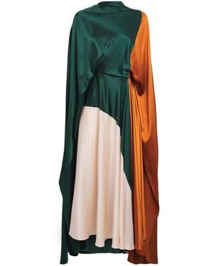 ROKSANDA Silk Neolitsea Midi Dress - Multicolor