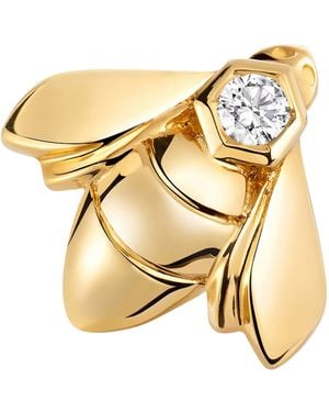 Chaumet And Diamond Bee De Single Earring - Metallic