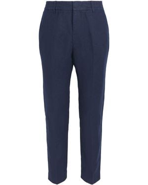 NN07 Linen Billie Trousers - Blue