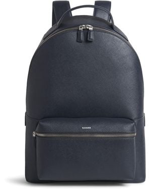 Sandro Leather Backpack - Blue