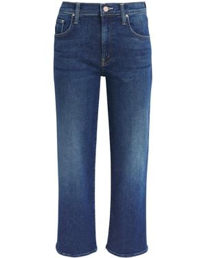 Mother The Rambler Zip Ankle Jeans - Blue