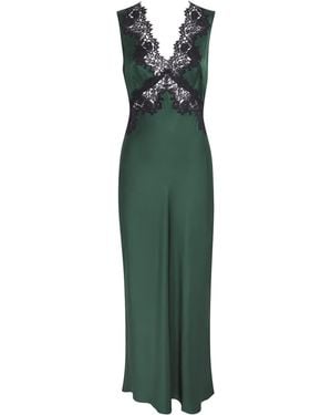 RIXO London Lysandra Maxi Dress - Green
