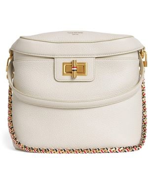 Thom Browne Pebble Leather Box Bag - Natural