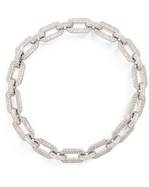SHAY And Diamond Geo Link Bracelet - Metallic