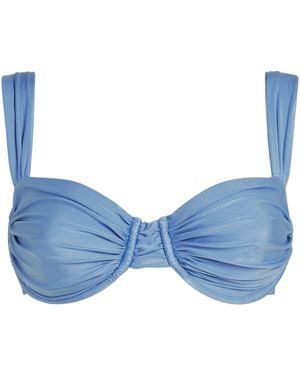 Faithfull the Brand Sol Bikini Top - Blue