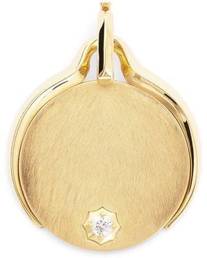 Jade Trau And Diamond Diana Charm - Metallic
