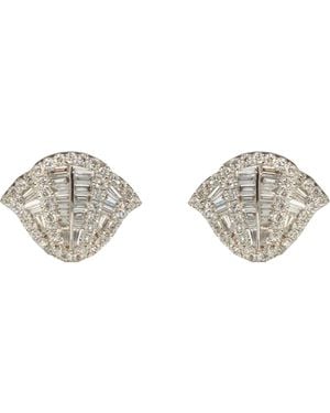 Annoushka And Diamond Flamenco Stud Earrings - Metallic