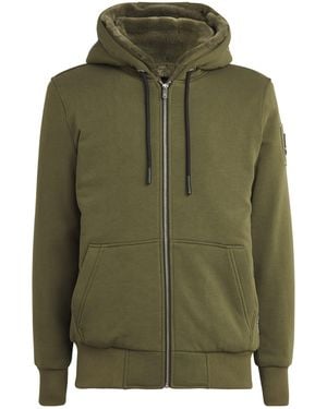 Moose Knuckles Classic Bunny Zip-Up Hoodie - Green