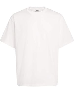 Sandro Cotton Oversized T-Shirt - White