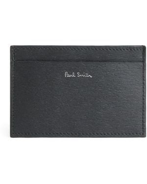 Paul Smith Leather Card Holder - Black