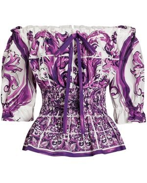 Dolce & Gabbana Blouses - Purple