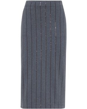 スカート Brunello Cucinelli Sartorial Pencil Skirt Women's elegant and casual skirts | Brunello Cucinelli