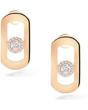 Messika So Move And Diamond Earrings - Metallic