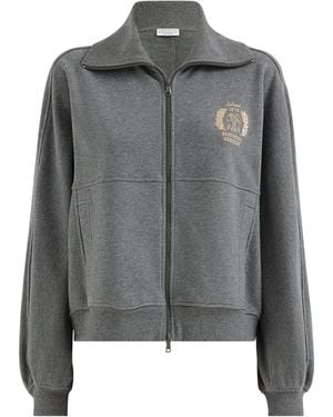 Brunello Cucinelli Cotton French Terry Sweatshirt - Grey