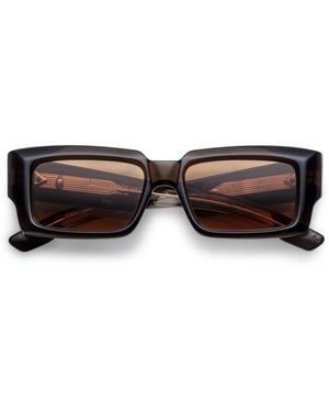 Jacques Marie Mage Acetate Quant Sunglasses - Black