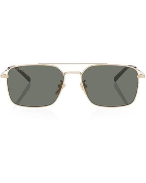 Gucci Metal Gg1957Sa Sunglasses - Grey