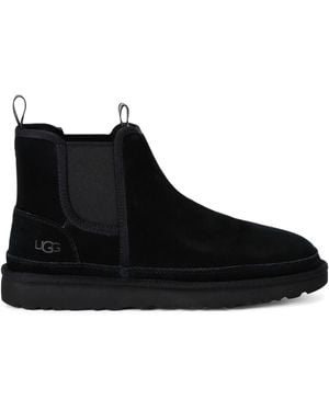 UGG Suede Neumel Chelsea Boots - Black