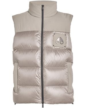 Moose Knuckles Down-Filled Victory Peak Gilet - Grey