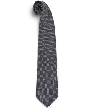 Ralph Lauren Cashmere-Silk Tie - Blue