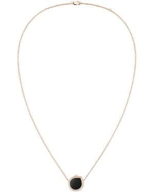 Repossi And Diamond Antifer Pendant Necklace - White