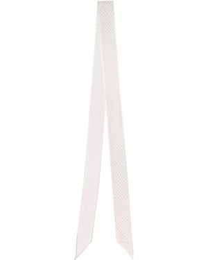 Tom Ford Printed Scarf - White