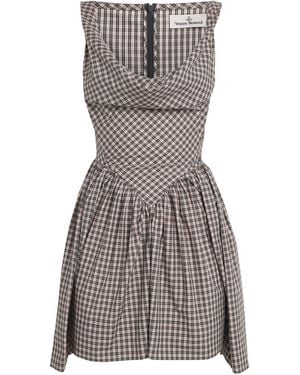 Vivienne Westwood Organic Cotton Sunday Mini Dress - Grey