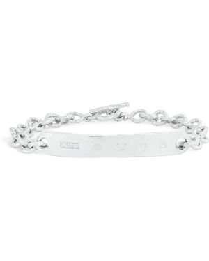 The Ouze Sterling Hallmark Bracelet - White