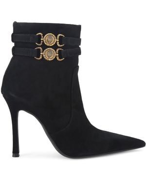 Kurt Geiger Suede Mansion Ankle Boots - Black
