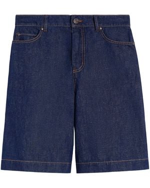 Weekend by Maxmara Denim Shorts - Blue