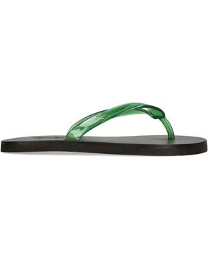 Ancient Greek Sandals Jelly Saionara Flip Flops - Green
