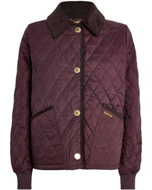 Barbour Marla Quilted Jacket - Purple