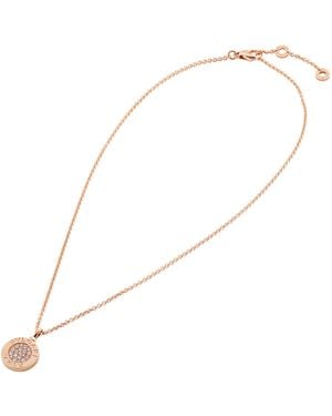 BVLGARI Mother-Of-Pearl And Diamond Necklace - White