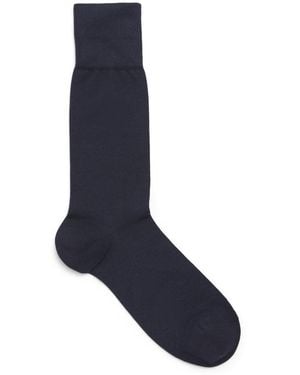 Harrods Logo Socks - Blue