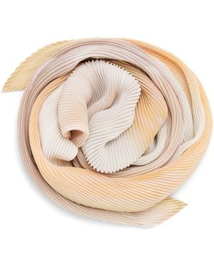Pleats Please Issey Miyake Sea Bubble Scarf - Natural