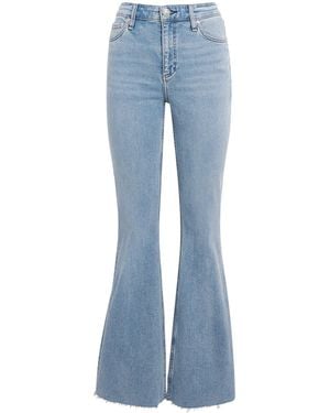 Rag & Bone Dahlia Mid-Rise Flared Jeans - Blue