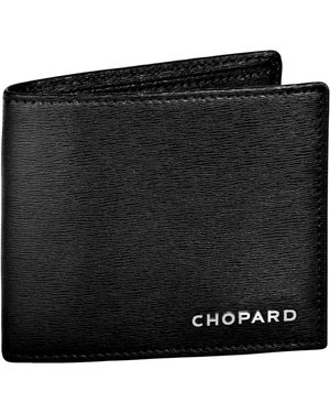 Chopard Mini Leather Classic Bifold Wallet - Black