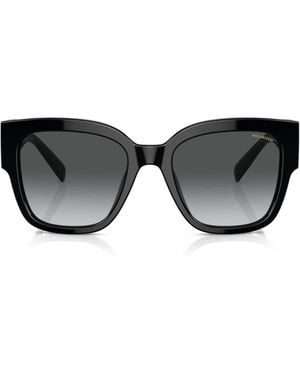Versace Acetate Pillow Sunglasses - Black