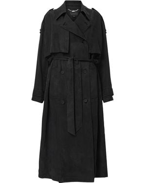 AllSaints Linnie Trench Coat - Black
