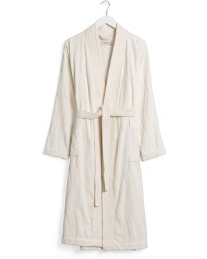 BAINA Organic Cotton Sulis Bathrobe - White