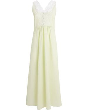Bocan Cotton Clariss Nightdress - White