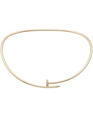 Cartier And Diamond Juste Un Clou Necklace - Natural